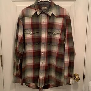 Classic Plaid Button-Down Shirt for Men